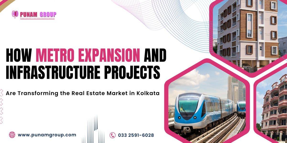 How Metro Expansion and Infrastructure Projects Are Transforming the Real Estate Market in Kolkata