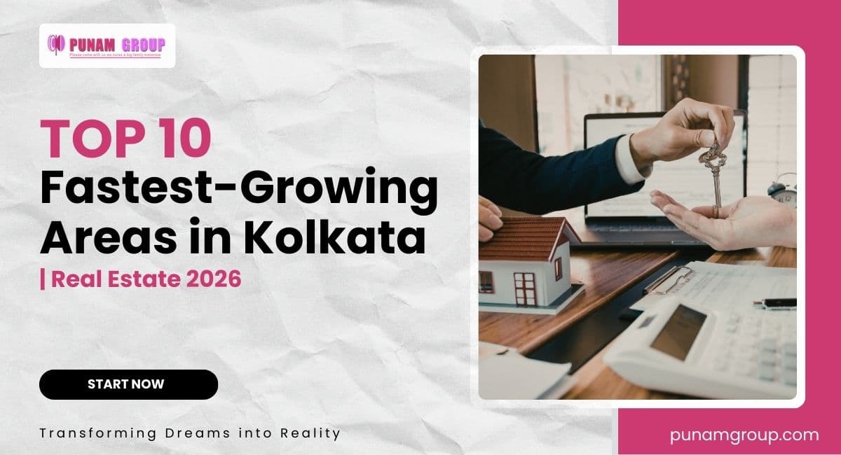 Top 10 Fastest-Growing Residential Areas in Kolkata (With Price Appreciation Data)