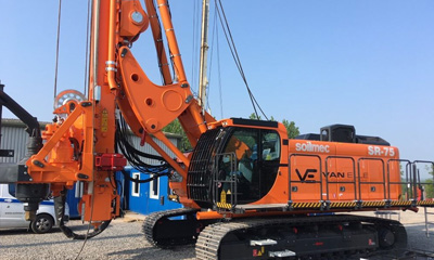 Agar Piling Machine
